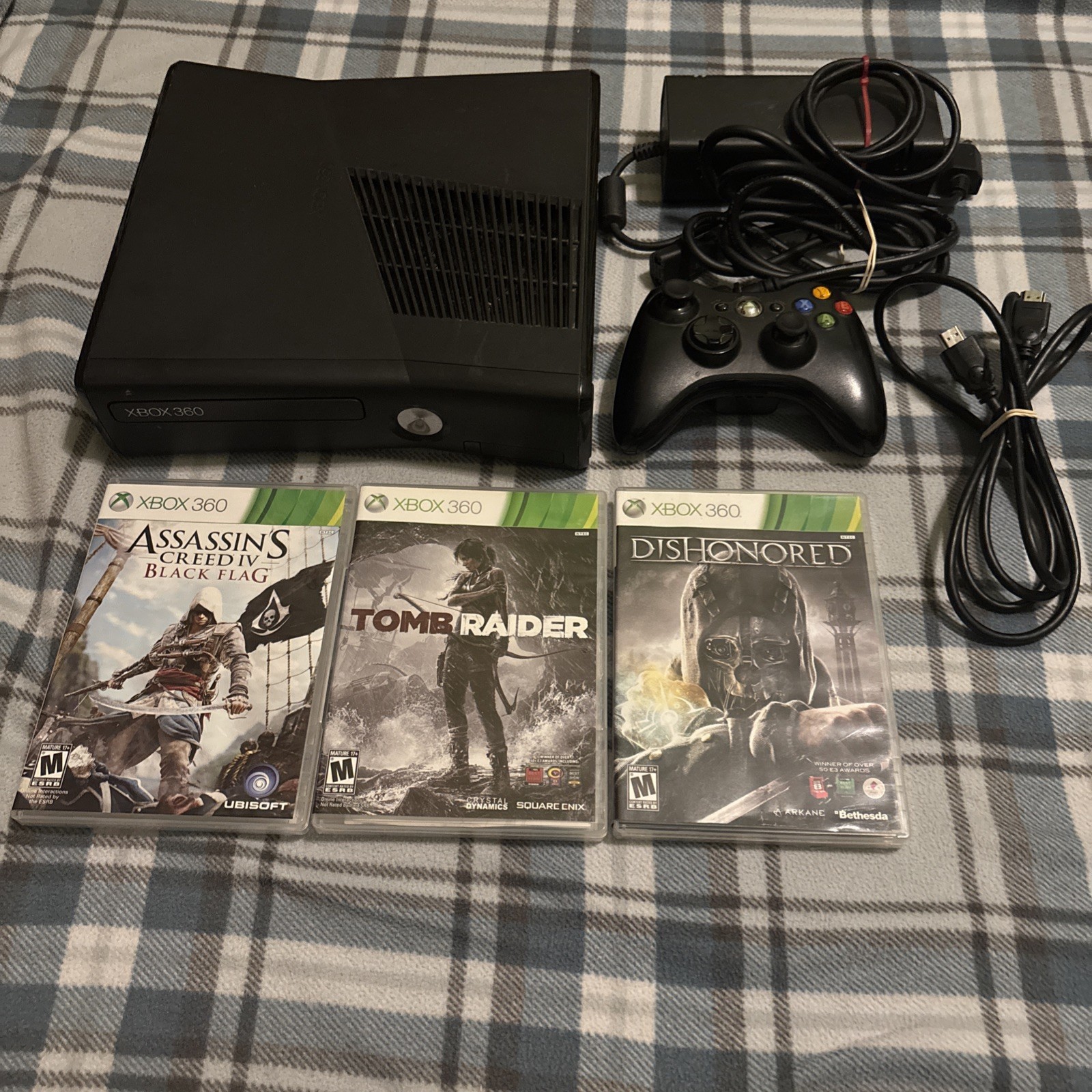 Xbox 360 S [No HDD] ~ Tested & Working ~ Read Description