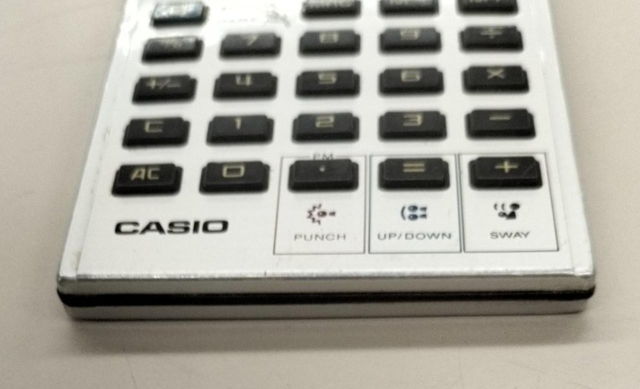 CASIO BG-15 Boxing Game with Calculator Retro Vintage Used