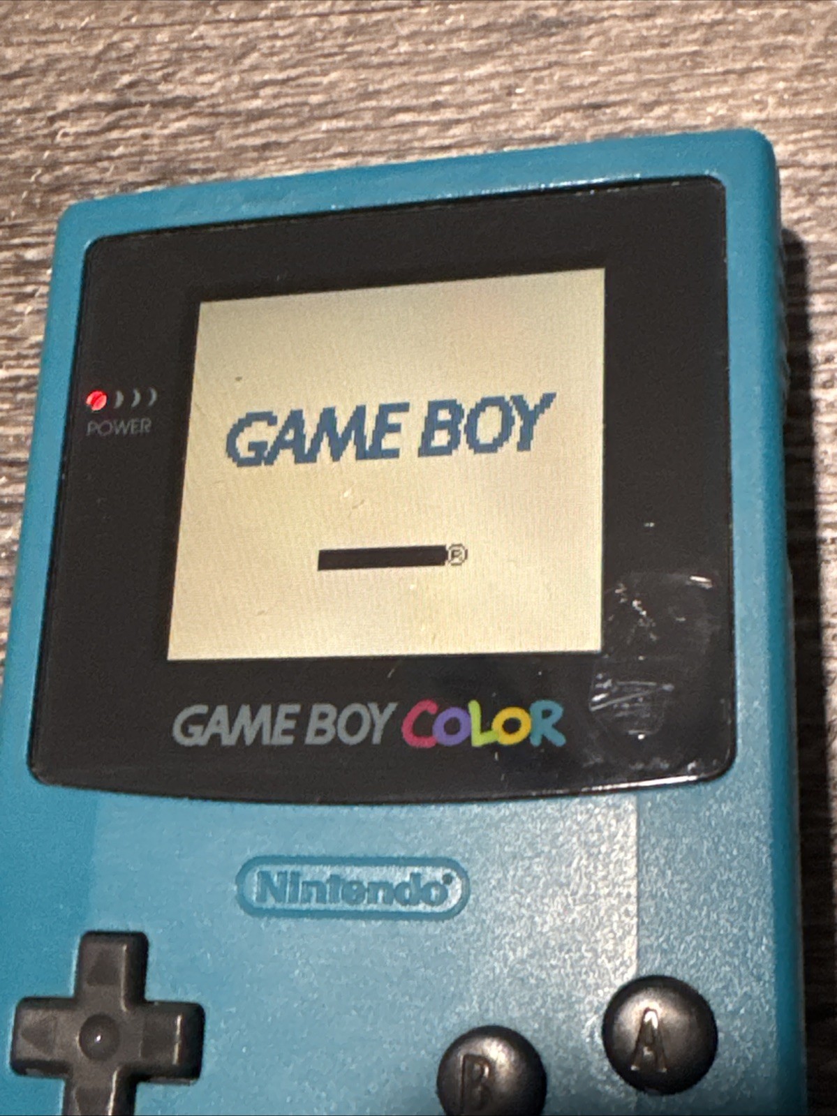 Nintendo Game Boy Color Teal CGB-001 1996 Authentic Tested GUC 100% Working