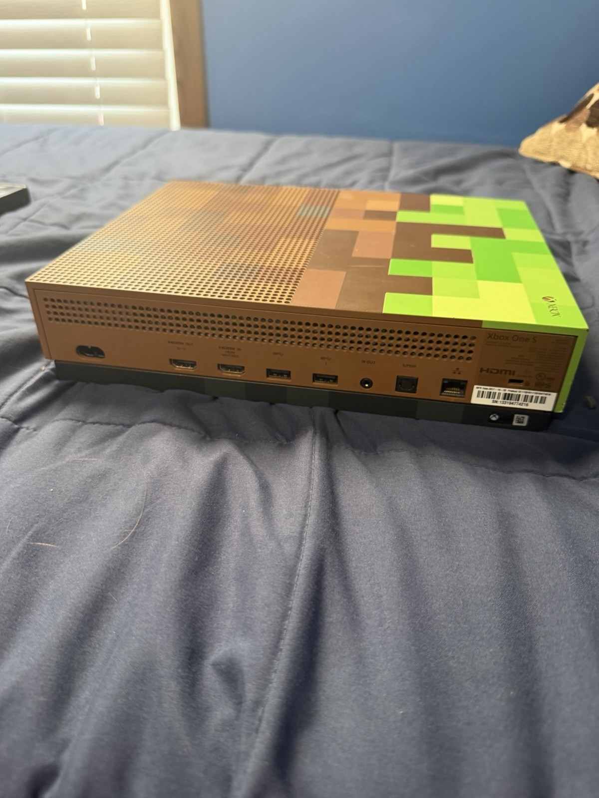 Microsoft Xbox One S 1TB Console Minecraft Limited Edition – Cleaned & Tested