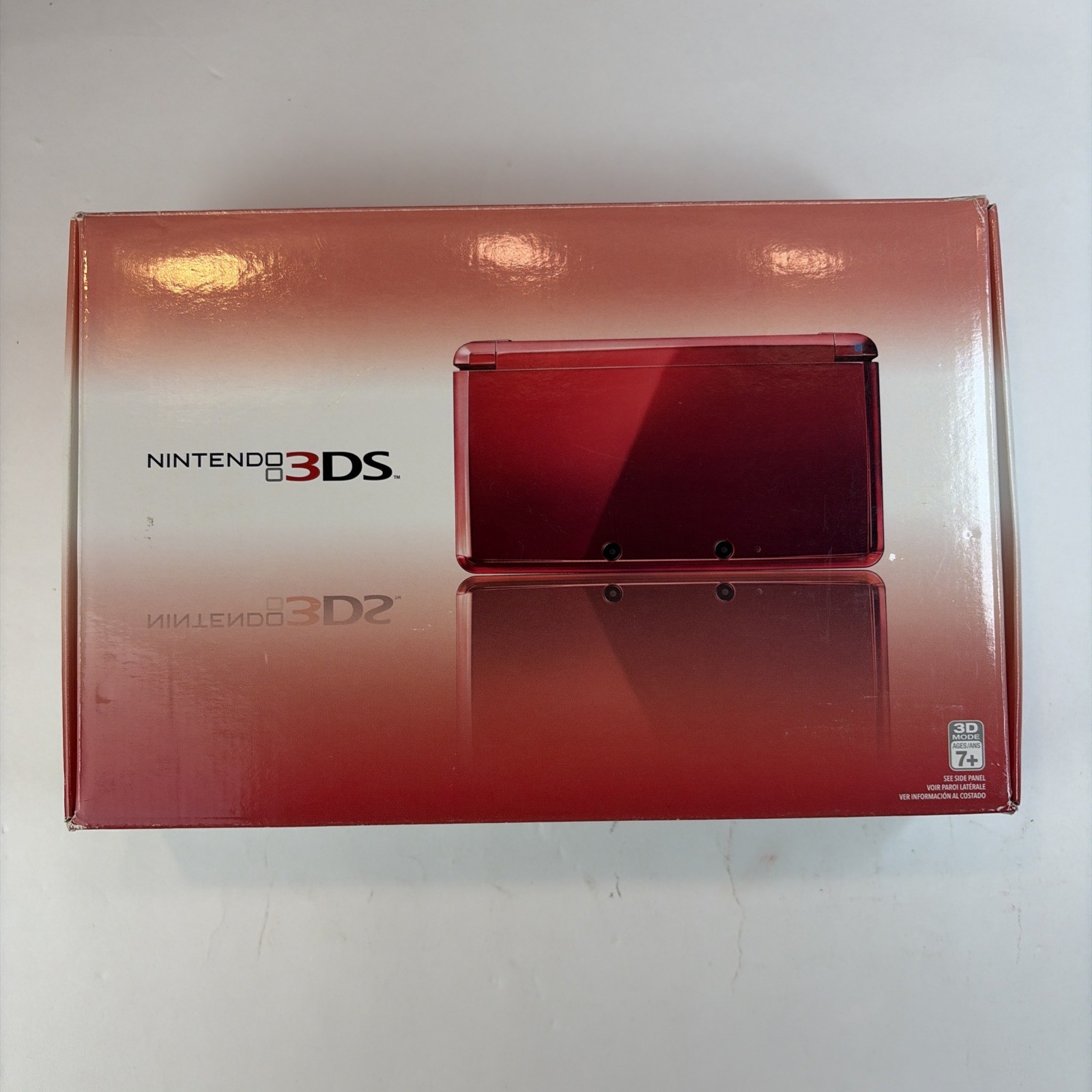 Nintendo 3DS Handheld System (CIB) – Flame Red US Model Complete Box CIB