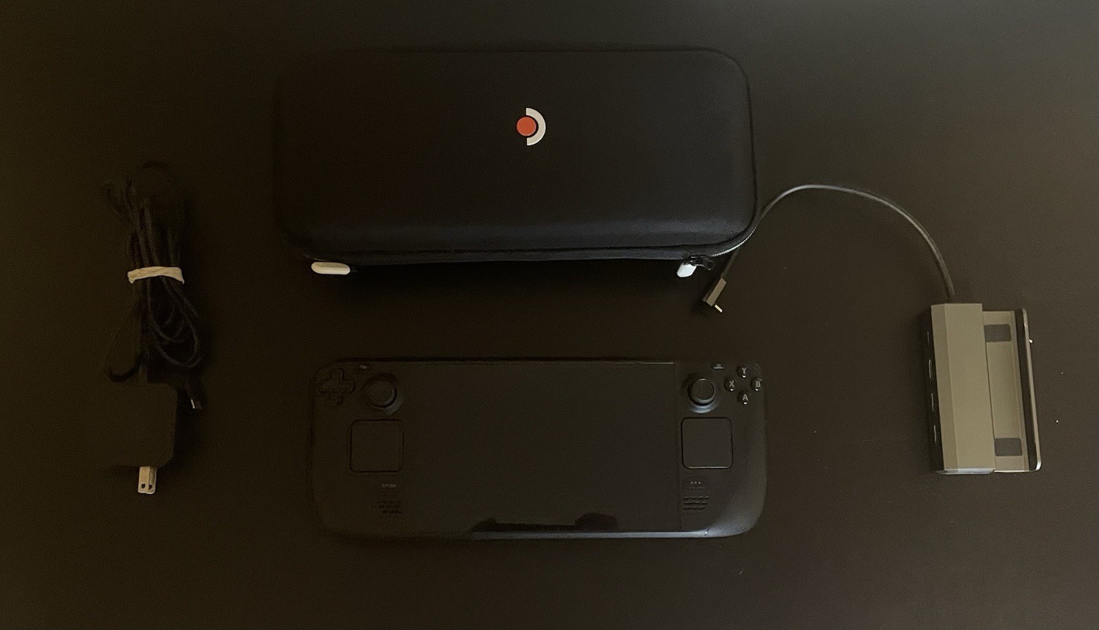 512GB OLED Steam Deck (Excellent Condition) W/ Charger, Case, and 3rd Party Dock
