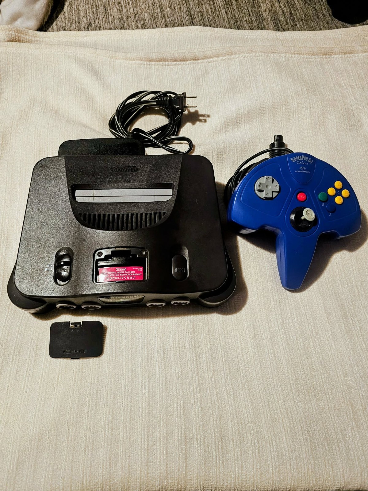 Nintendo Nintendo 64 Black – Tested and works.