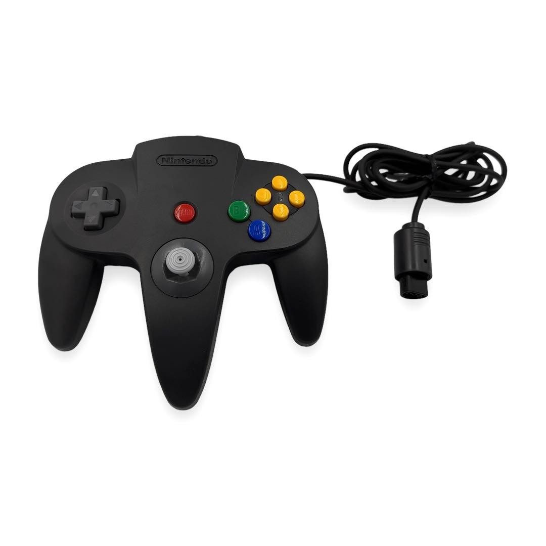 Nintendo 64 N64 Game Console System NUS-001 Black Tested w/box