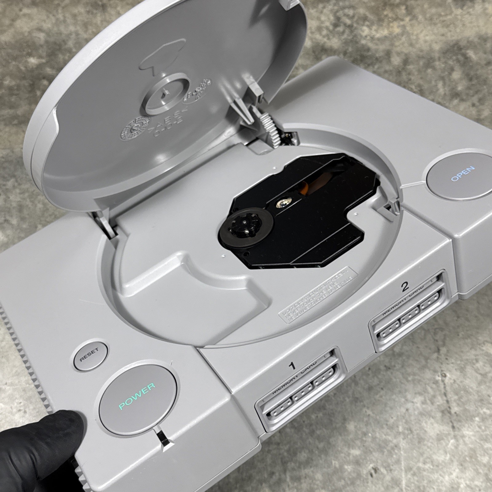 Sony PlayStation 1 PS1 Console (SCPH-7501) w/ OEM AV & Power Cable Tested