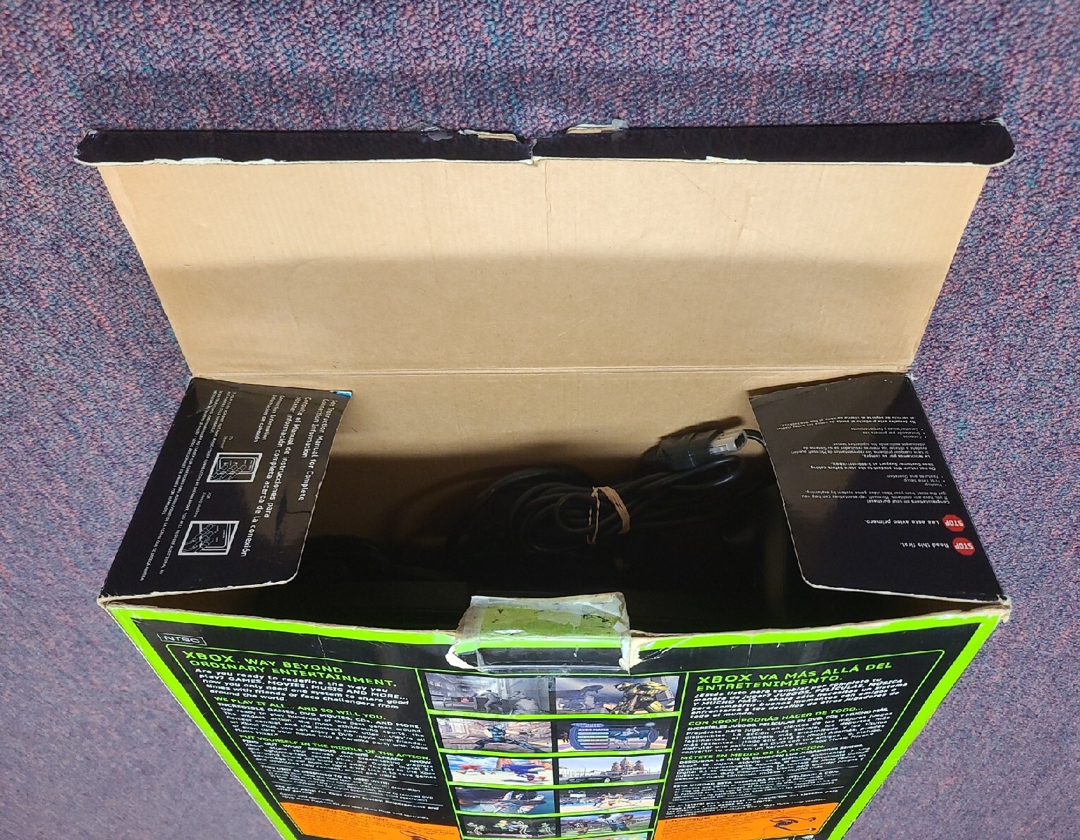 Original Microsoft Xbox Console System Stars Wars The Clone Wars Tetris World