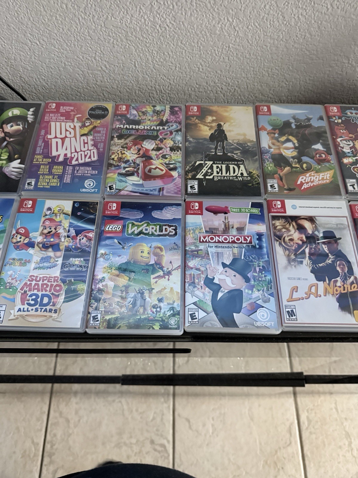 Nintendo Switch Super Bundle Console and Games