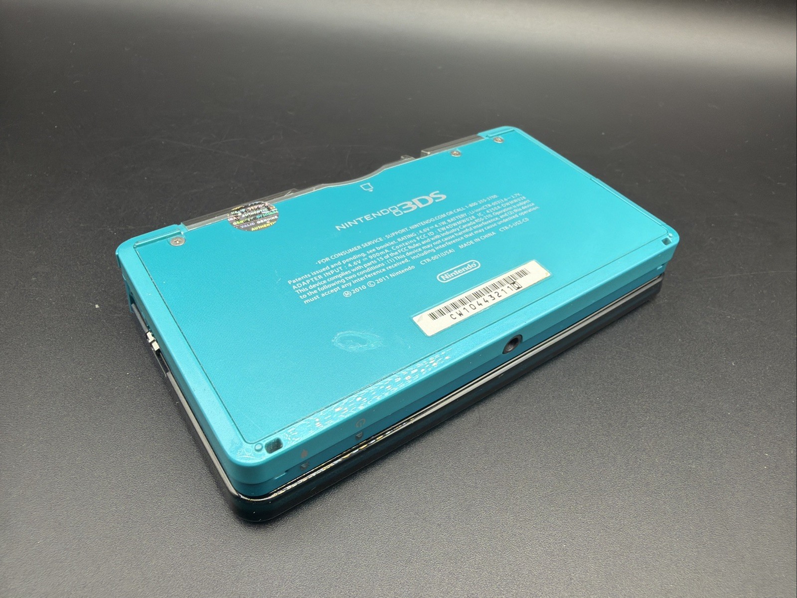 Nintendo 3DS Handheld System – Aqua Blue •READ DESCRIPTION! Tested Working