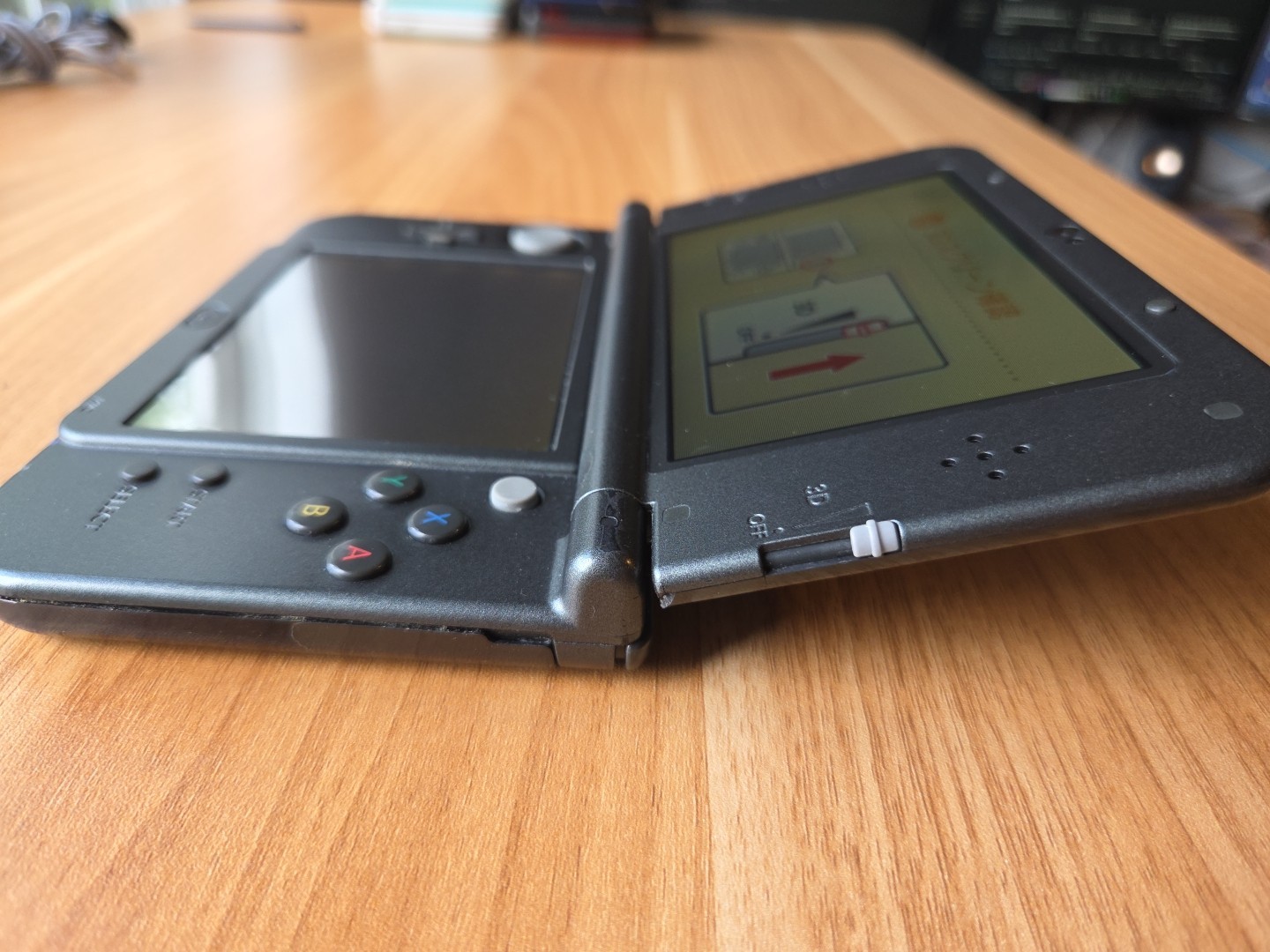 New Nintendo 3DS XL LL Metallic Black Console Japan Region Tested US SELLER
