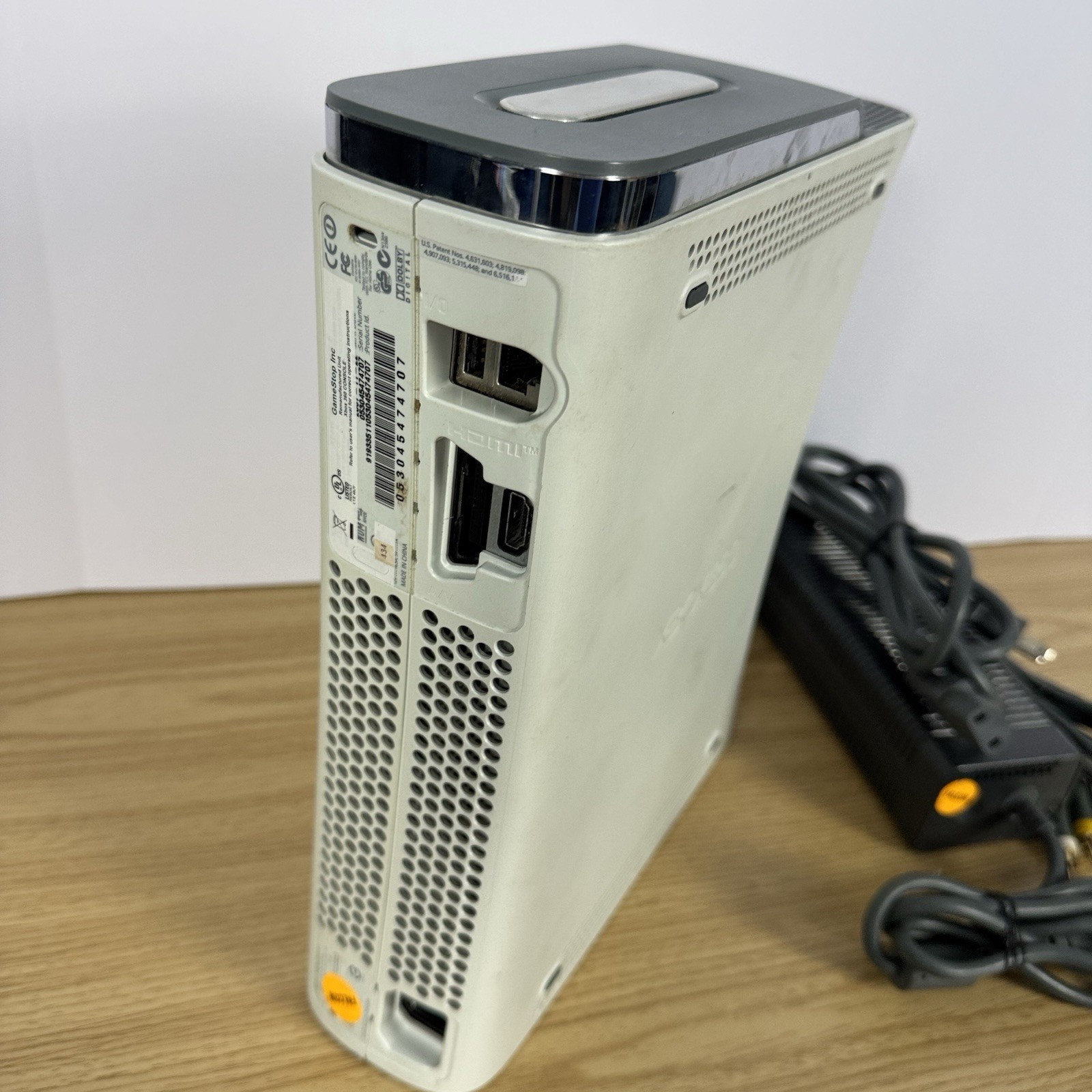 Microsoft Xbox 360 Console – Falcon – 20GB White Fat System READ