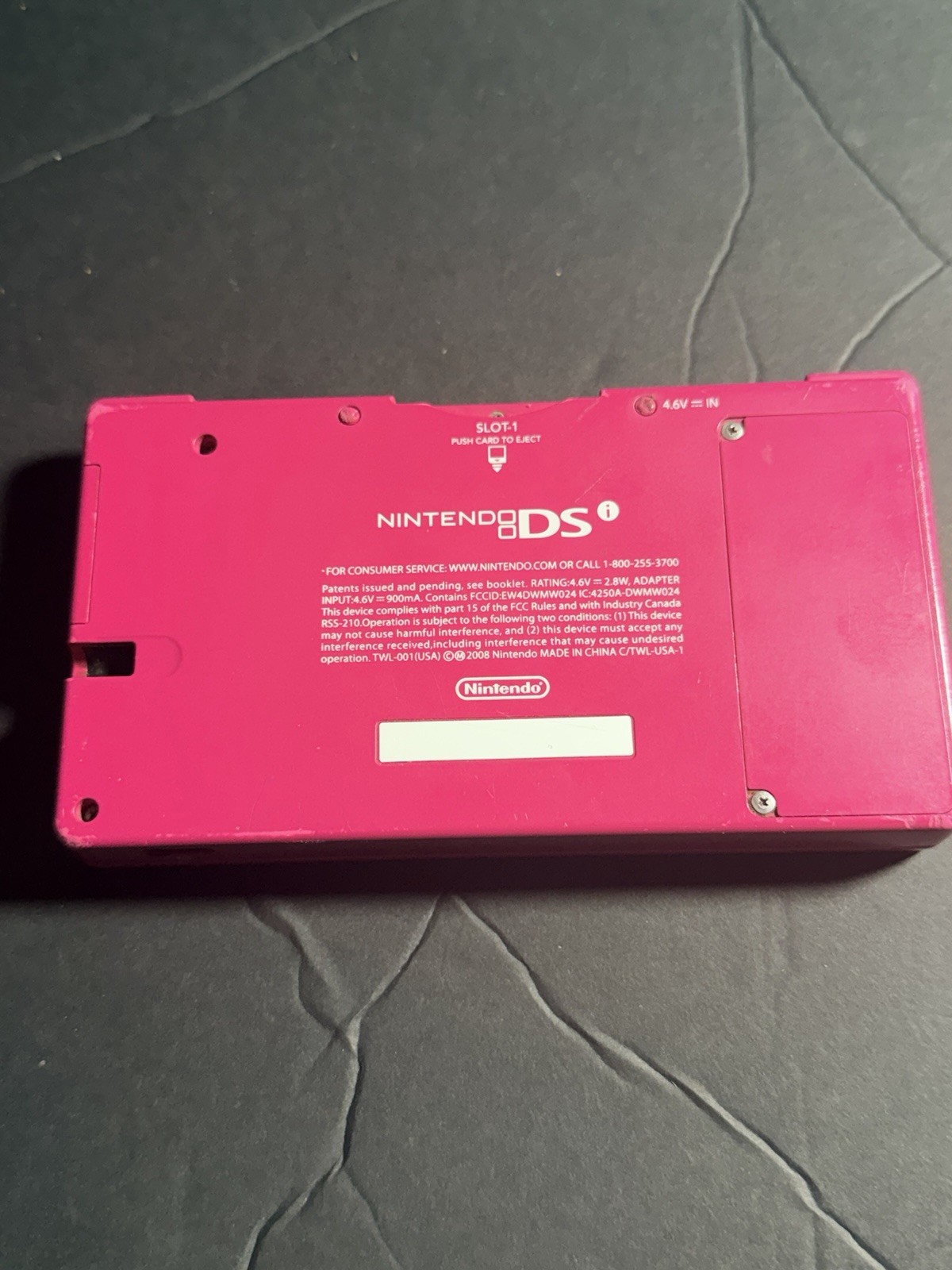 Nintendo DSi 256MB Pink Handheld System