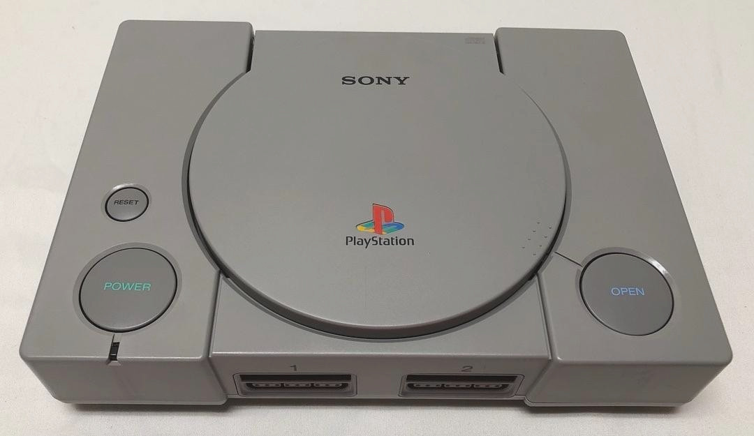 Sony PlayStation 1 SCPH-7501 Console Game System PS1 Wireless Controller Bundle