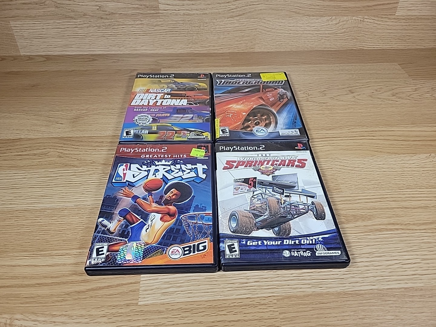 Sony PlayStation 2 Slim Console Bundle With 28 Games and Box READ!