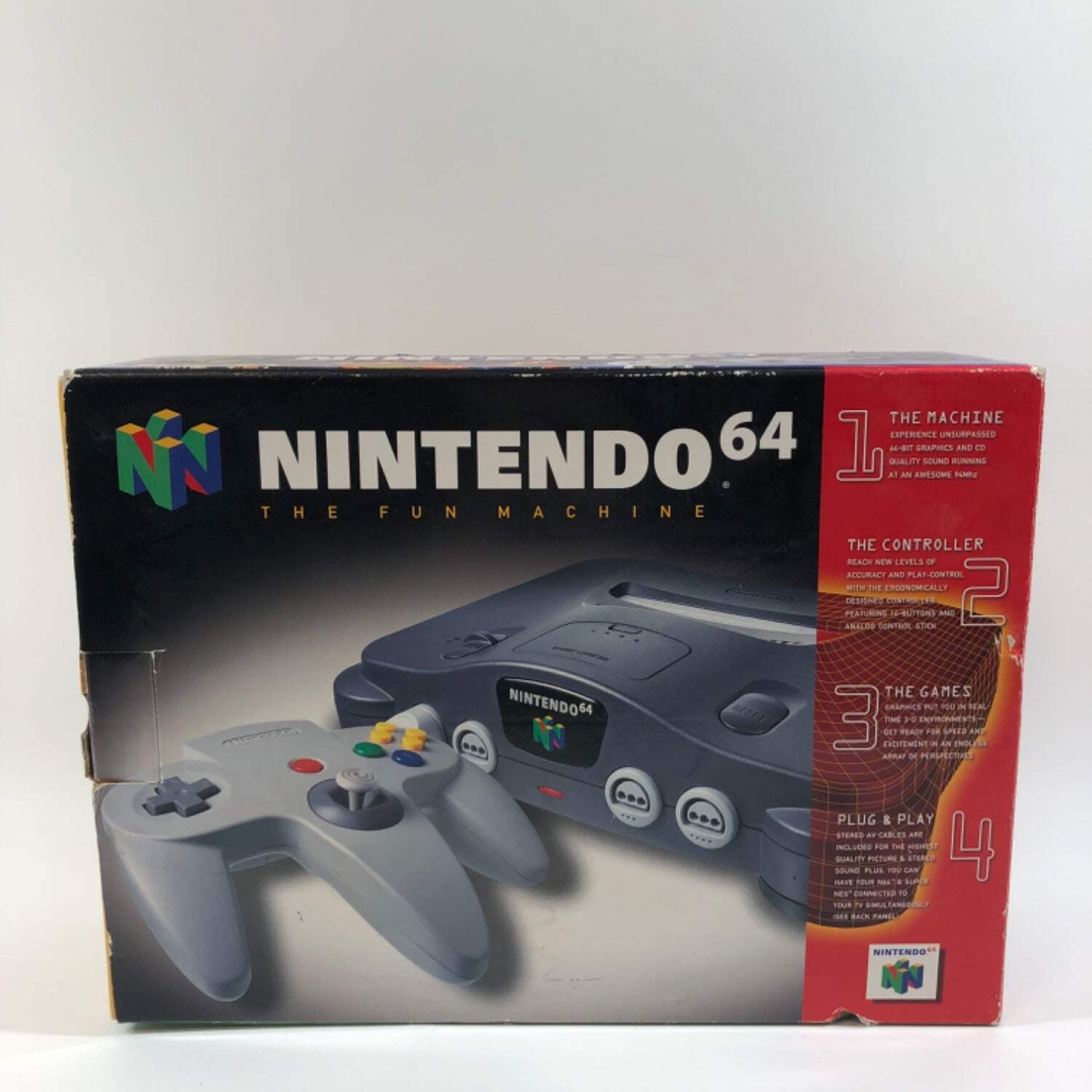 Nintendo 64 N64 NUS-001 Gray