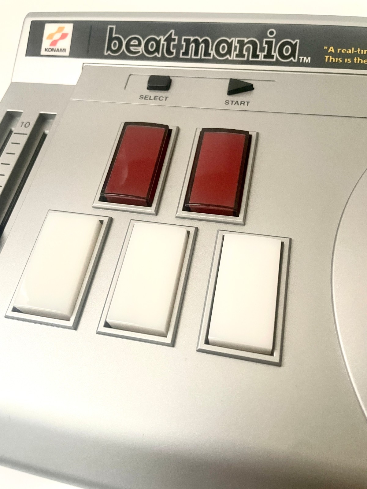 Konami beatmania DJ Station Pro Controller for PS1 Boxed with 2 Rhythm Games