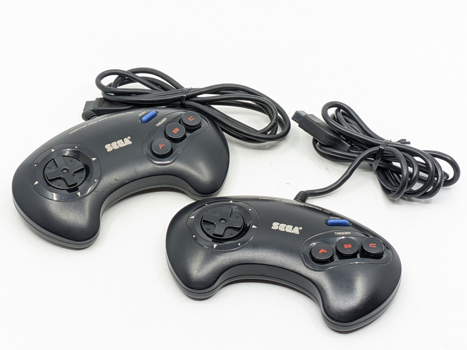 Sega Mega Drive HAA-2510 Console w/ Controller AV Cable AC Adapter Tested Japan