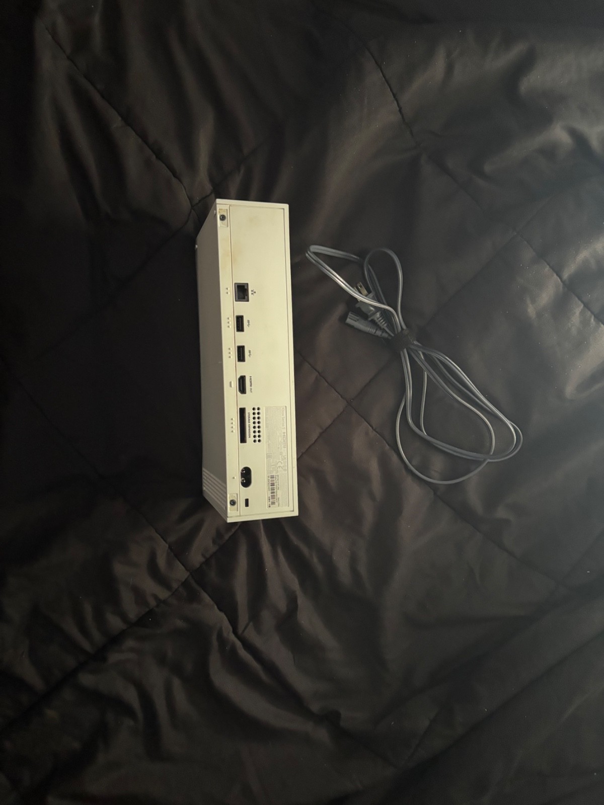 xbox series s console that comes with power cord, HDMI cord, and controller