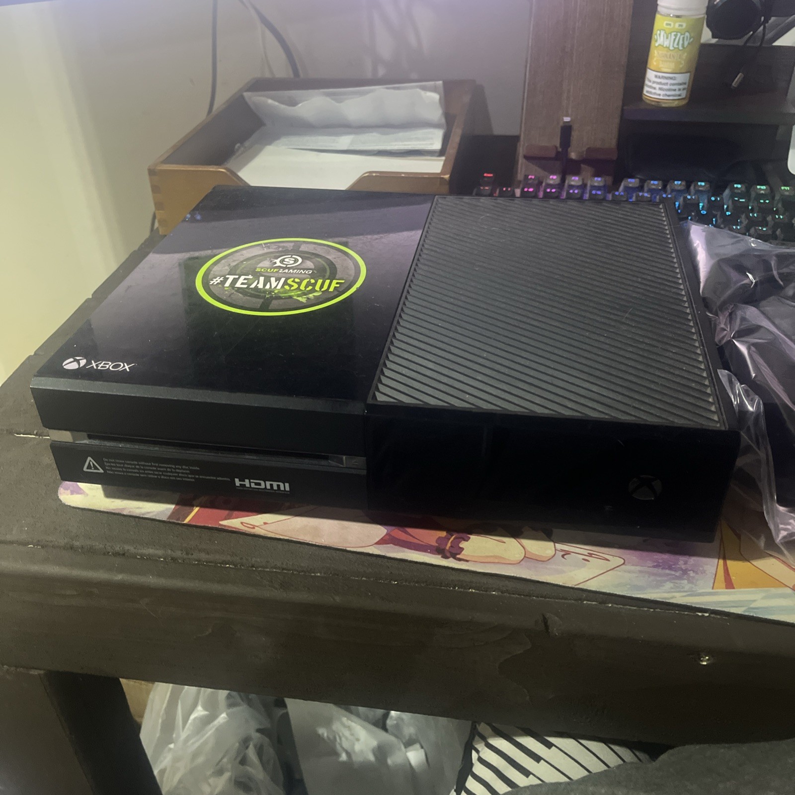 Xbox One 500GB Console Only Works Great w/ Power Brick and HDMI Cable No Control