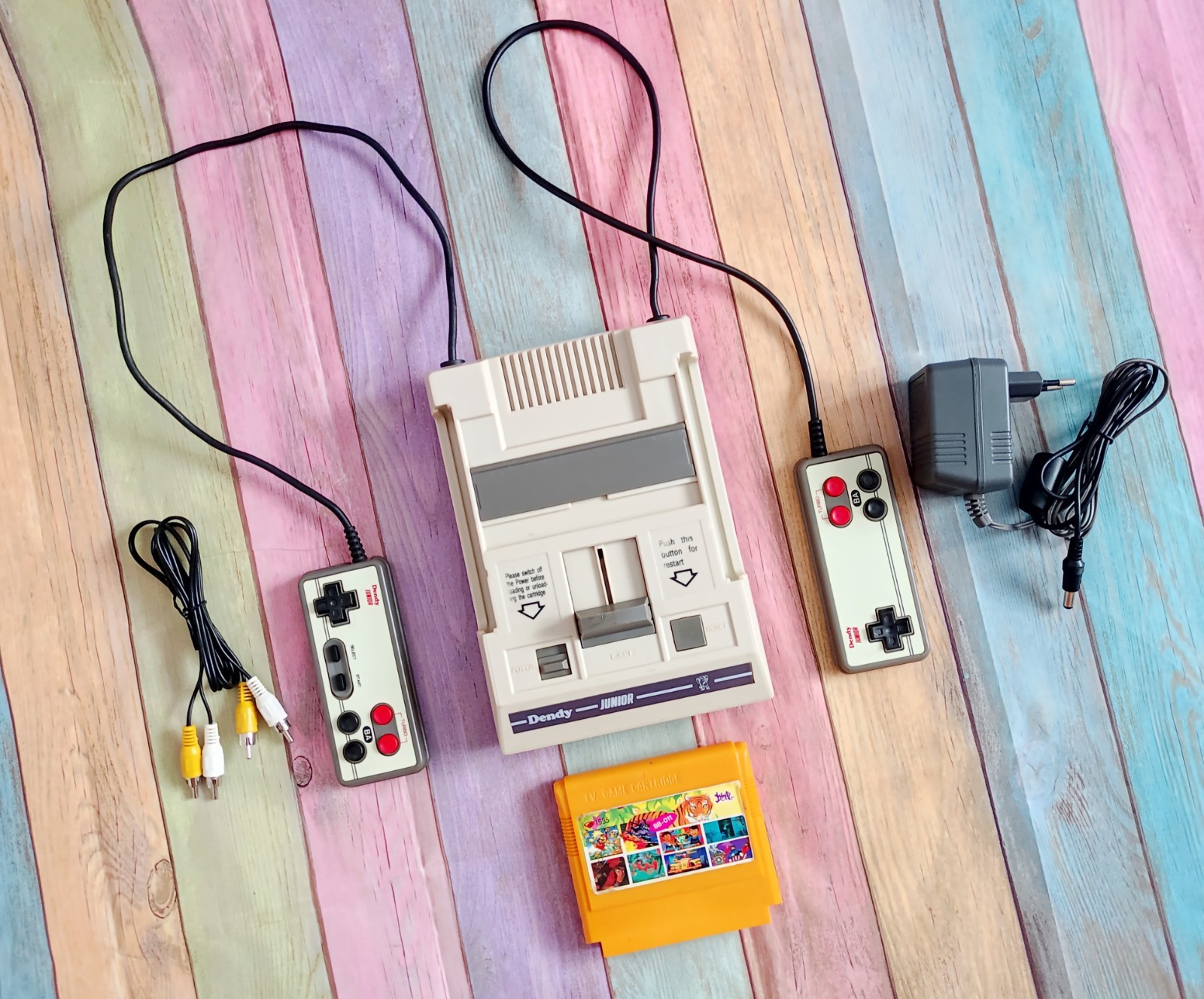 dendy junior steepler 8bit console