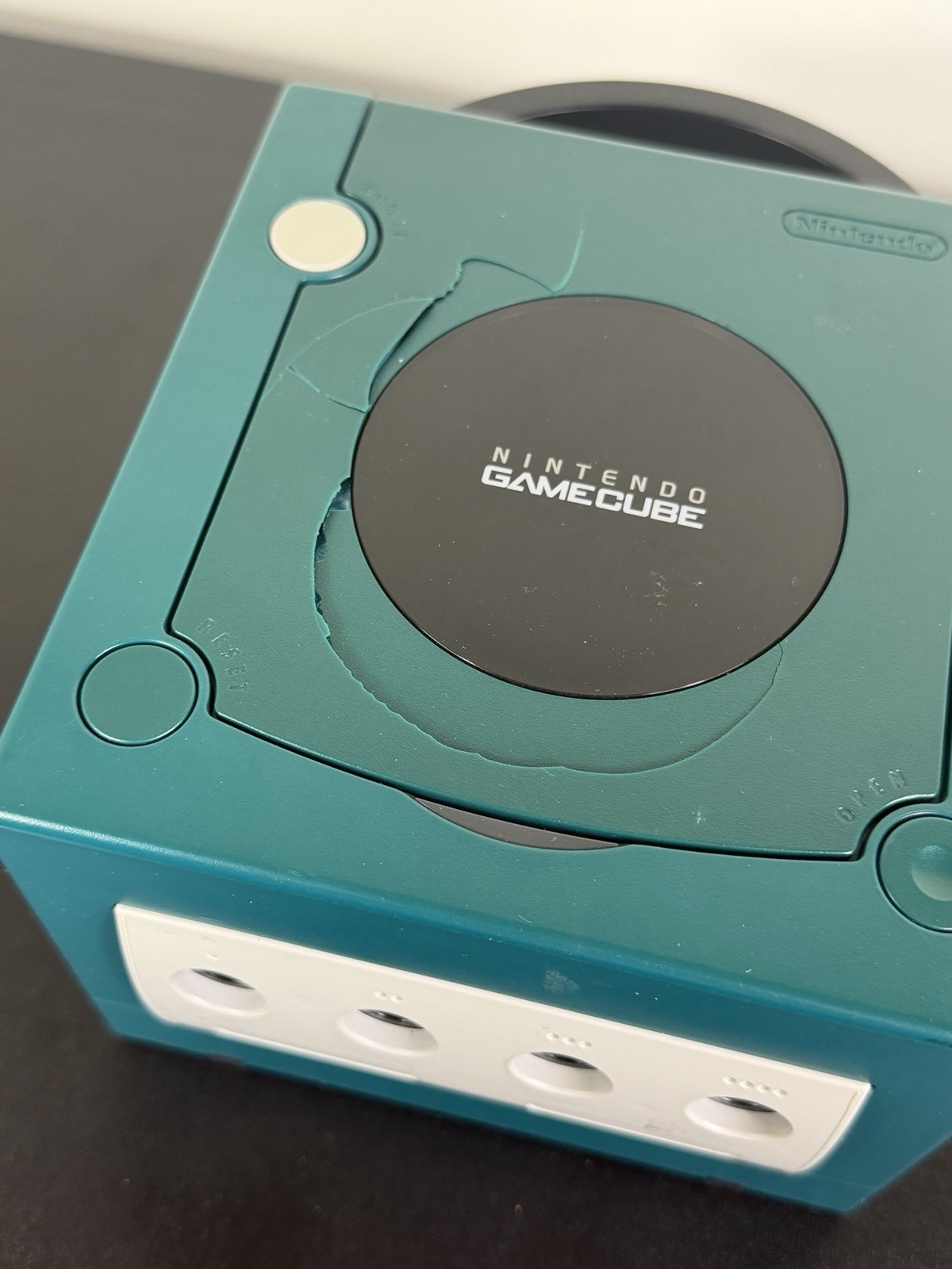 Nintendo Gamecube NR Reader Console W/ OG Box NTSC Region Switch Tested – READ