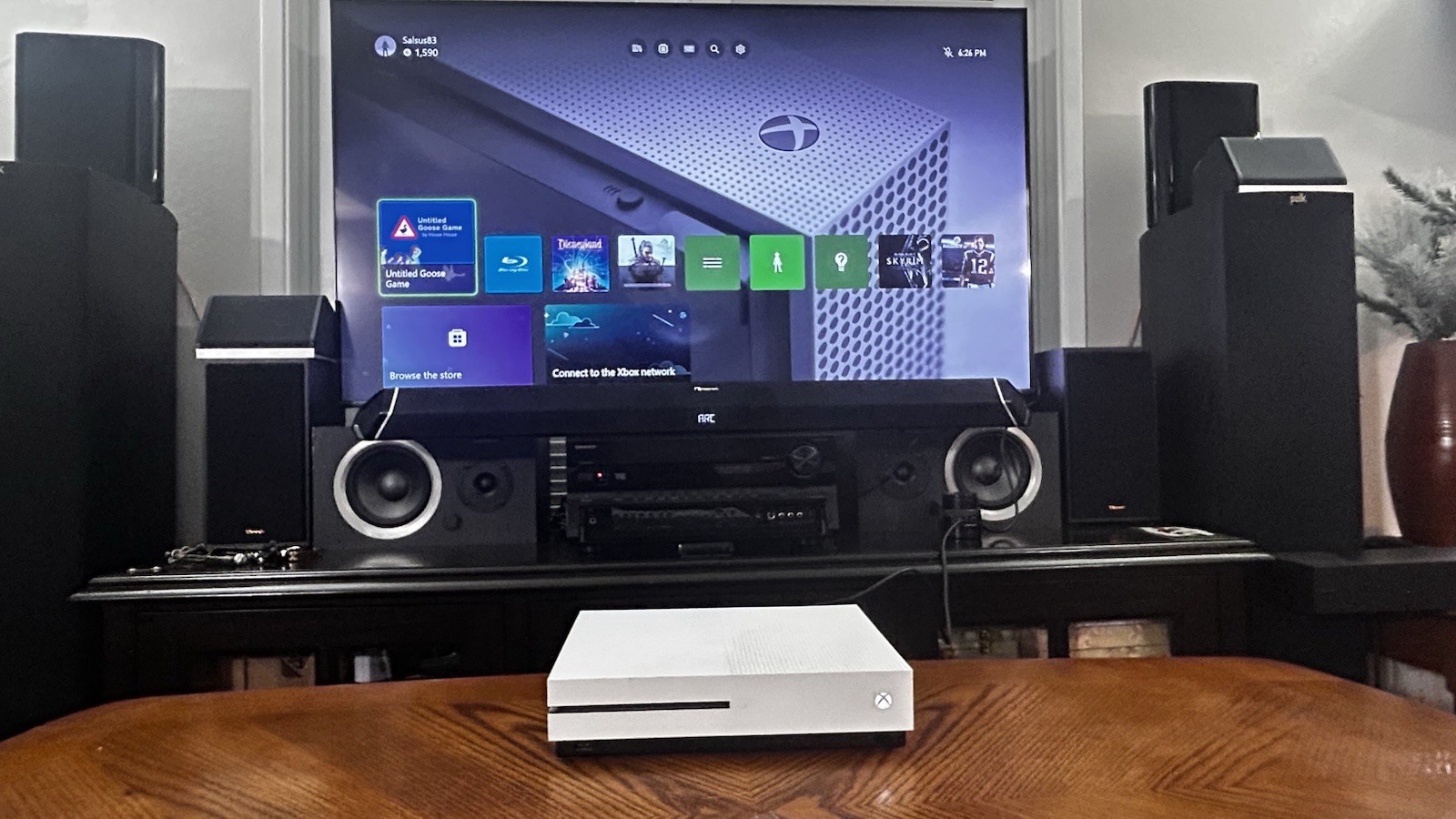 Xbox One Series S Pre Owned Console White Model 1681 No Controller