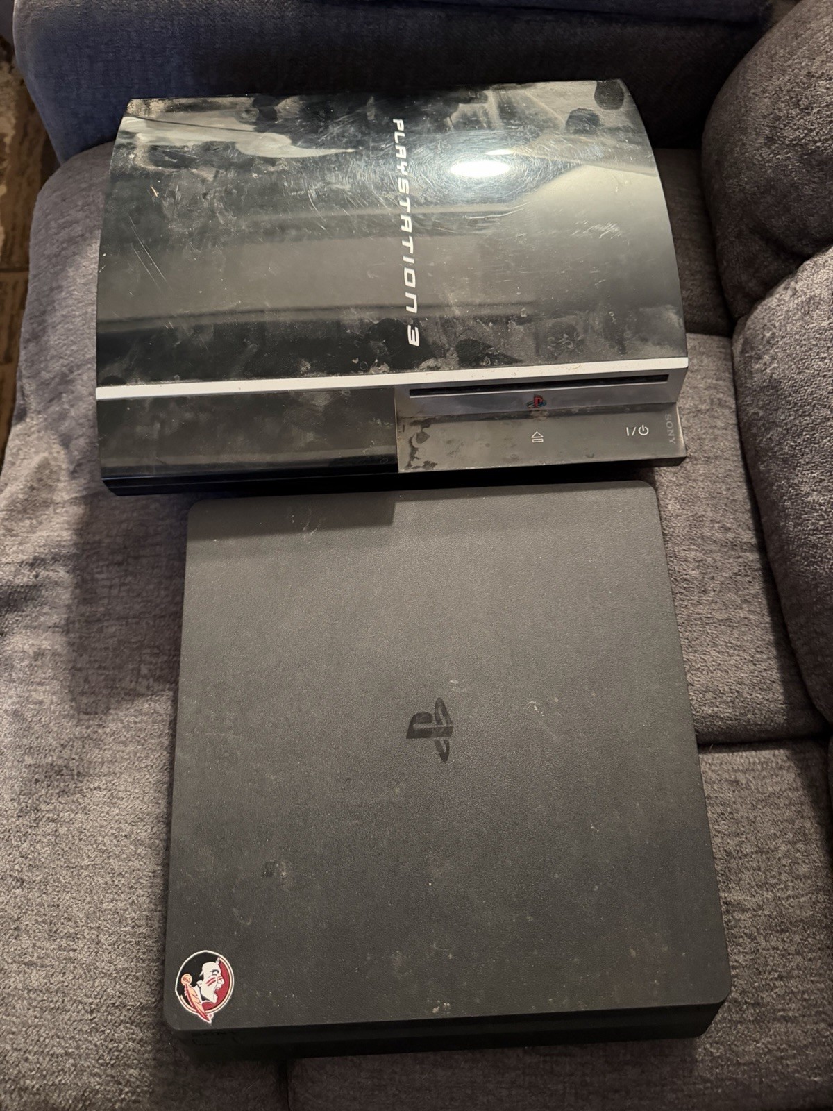 Sony PlayStation 4 Slim 1TB Console And Fat PS3 Console For Repair