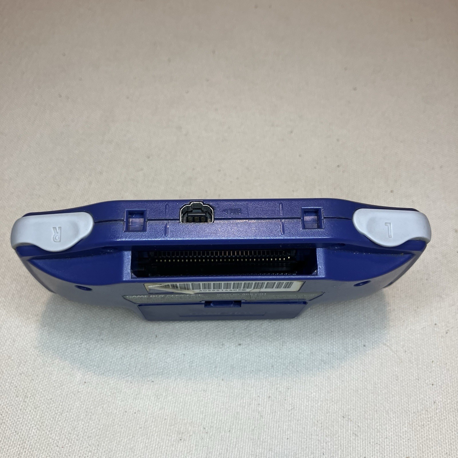 Nintendo Gameboy Advance Handheld Console AGB-001 Indigo Bundle 18 Games & More