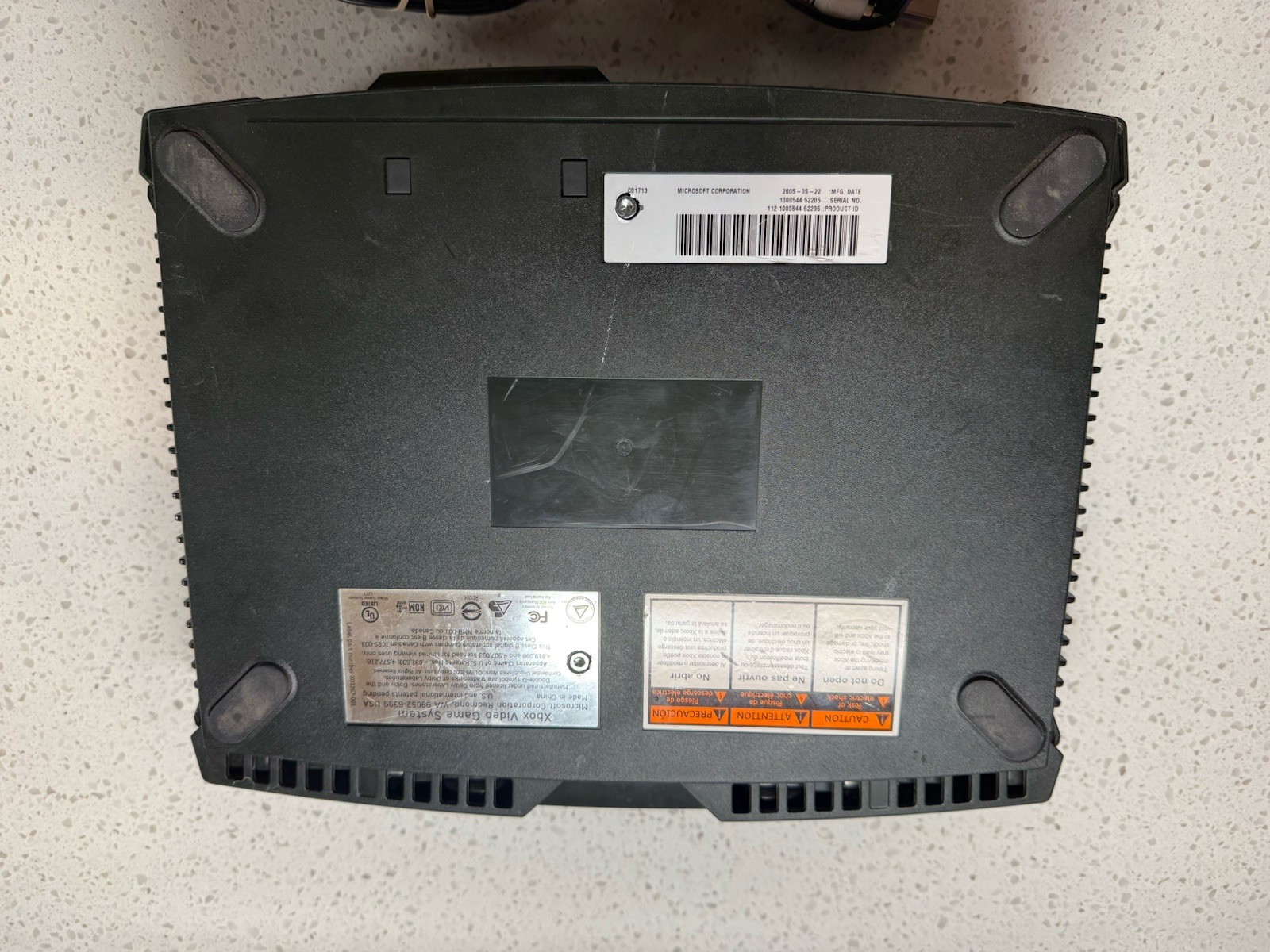 Original Xbox v1.6 Console Complete System CLEANED and SERVICED🧼 New Thermal P