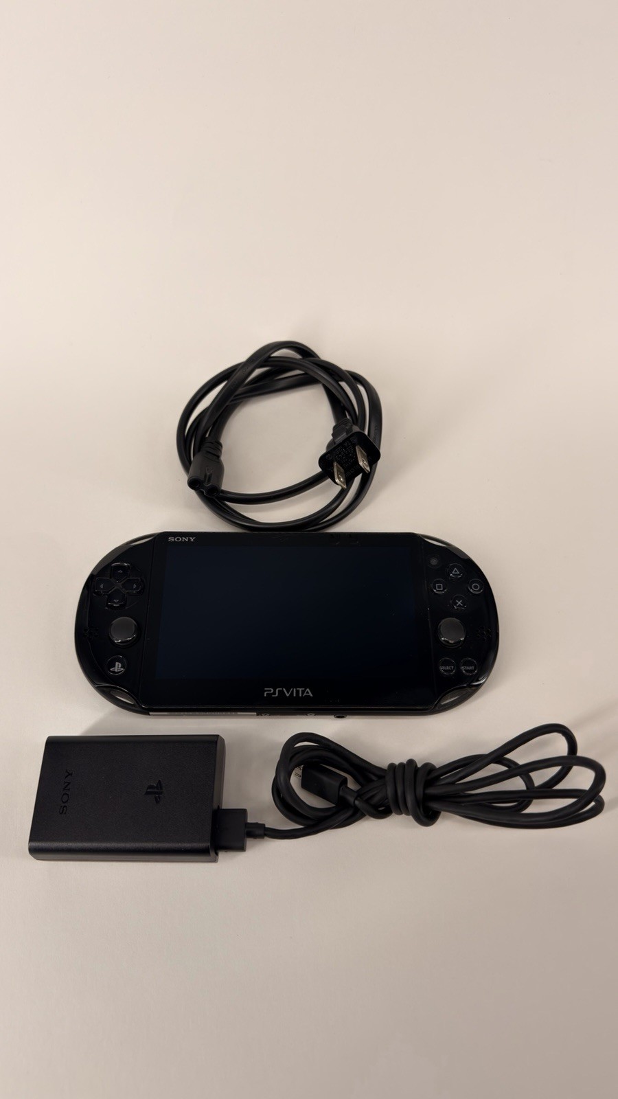 Sony PS Vita PCH-2001 Handheld Gaming Console Black Tested