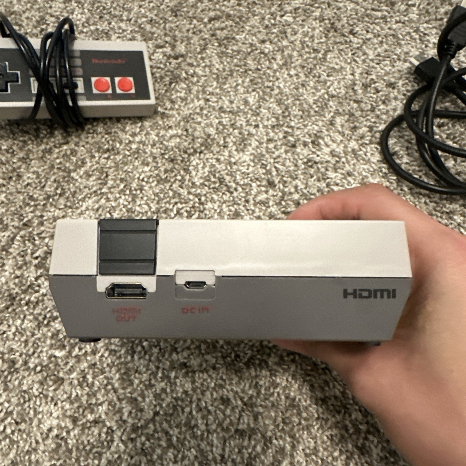 Nintendo NES CLV-001 Mini Console W/ Controller & HDMI Cable Tested