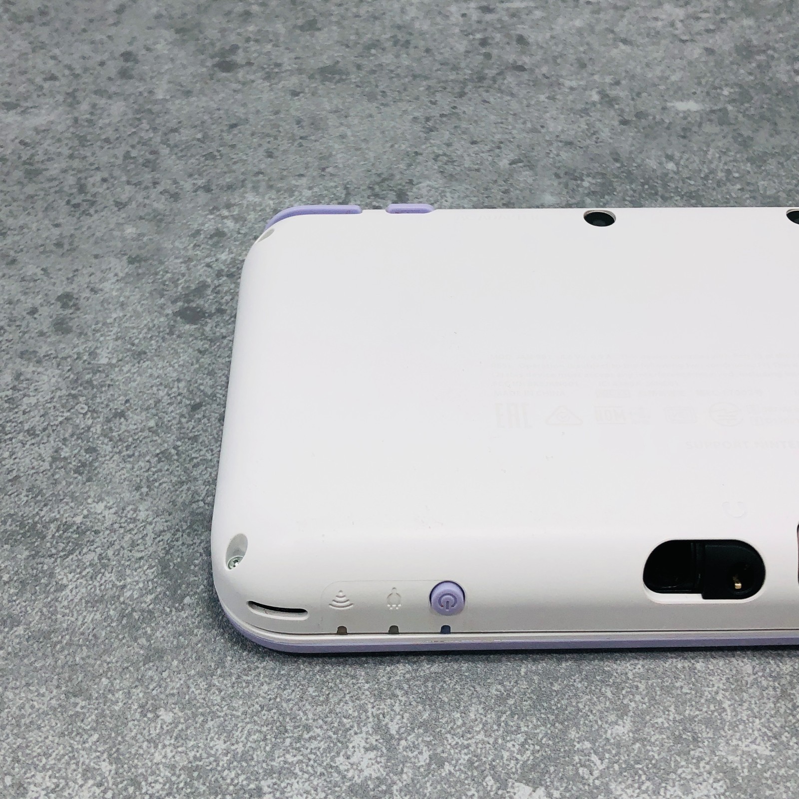 [EX+3] New Nintendo 2DS XL LL White Lavender Console Working Japanese ver 5-129
