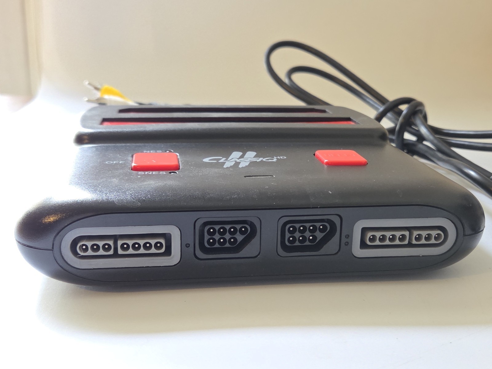 Classiq 2 HD 720p Twin Video Game System Black/Red for SNES/NES OLD SKOOL