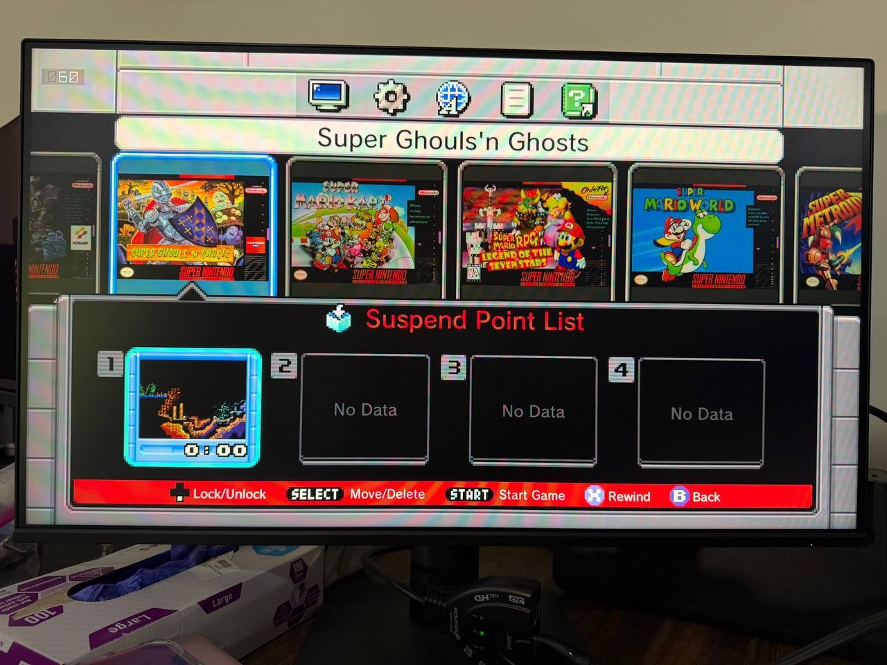 4 USED Consoles Bundle: SNES Classic, PS1 Classic, Legends Flashback & Atari 8