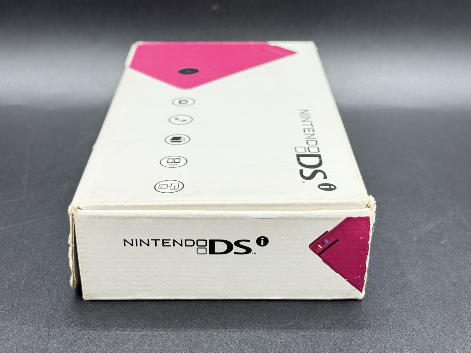Nintendo DSi Launch Edition 256MB Pink Handheld System Game Console TWLSPA Mintt