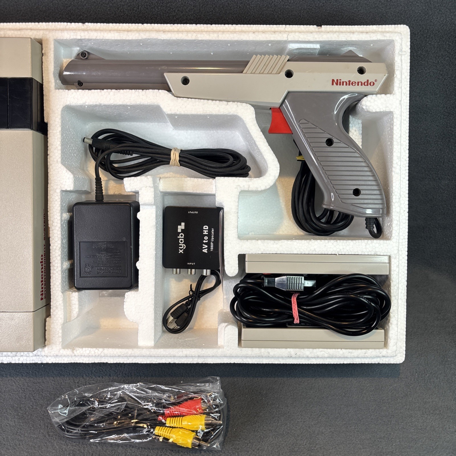 Nintendo NES Action Set Console – Complete In Box – Refurbished, Very Good