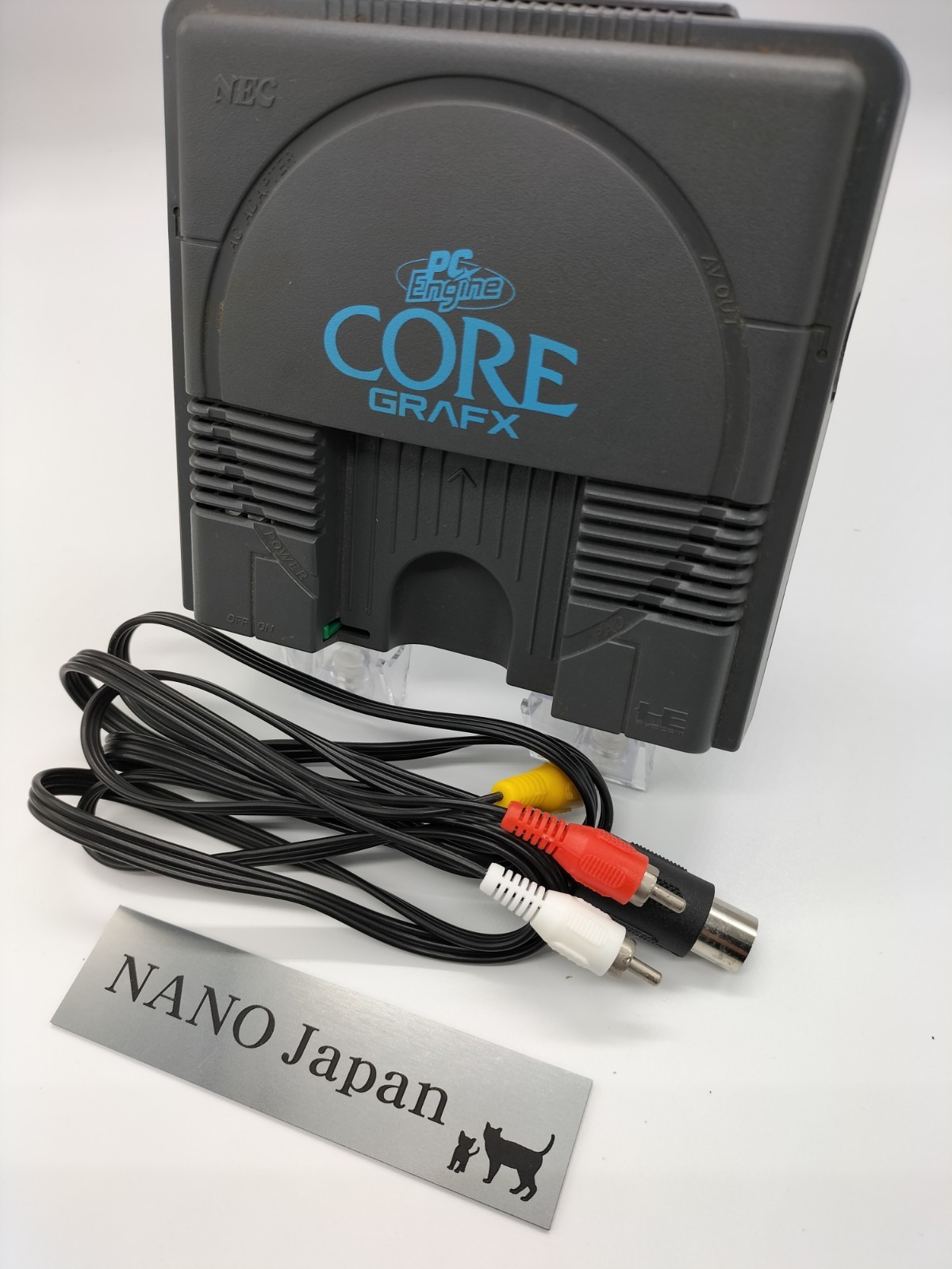 NEC PC Engine Core Grafx PI-TG3 Console – Tested Working -Selectable accessories
