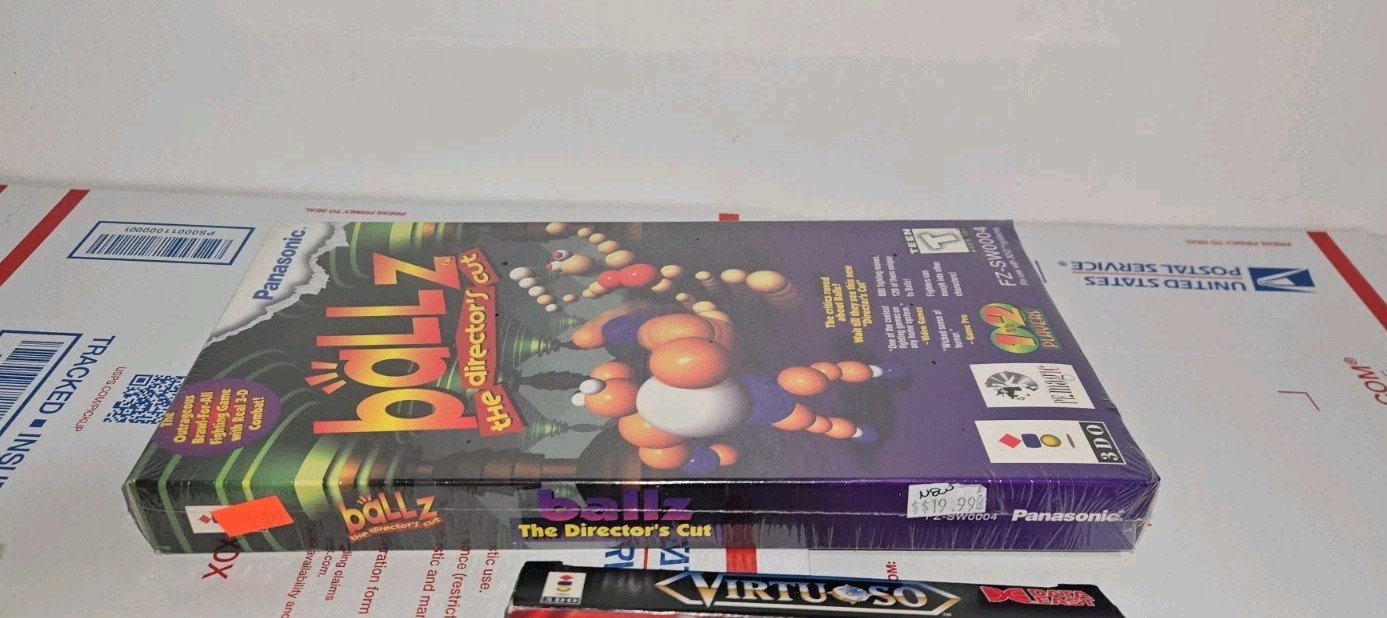 5 3DO Games Including Virtuoso, Starblade, Wings Commander, Creature Shock READ