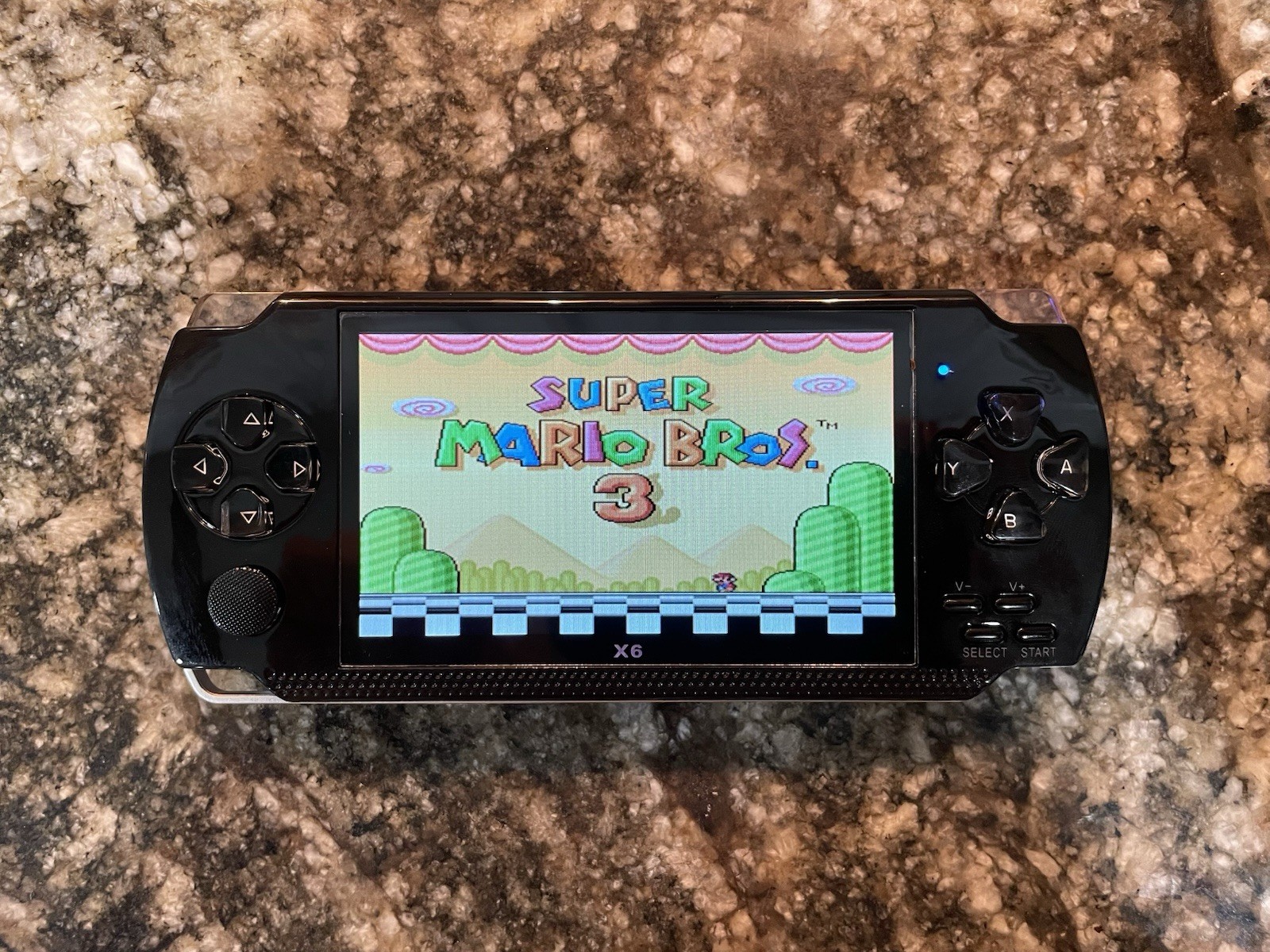 Handheld 4.3 Inch 8GB Retro Game Console with 10000 Games Rechargeable Battery
