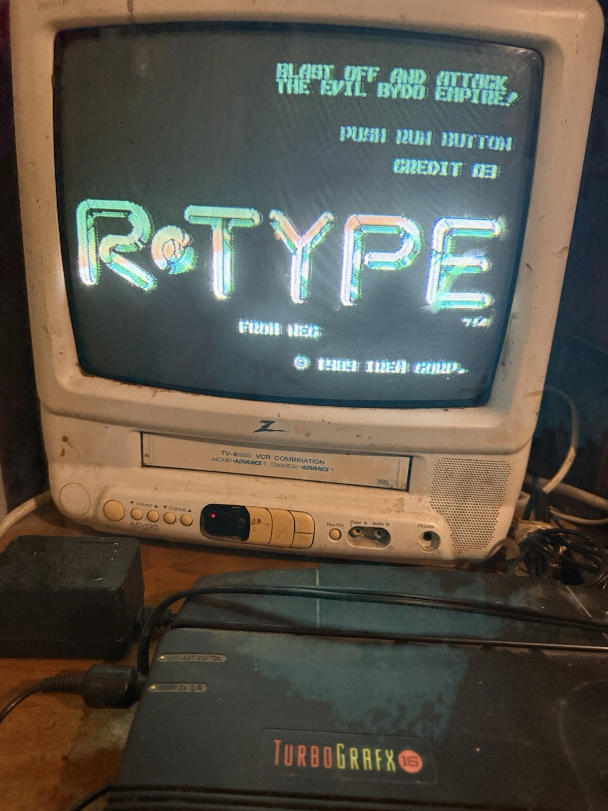 NEC TURBOGRAFX-16 Console Bundle w/ Turbo Everdrive 2 Controllers Hookups Works