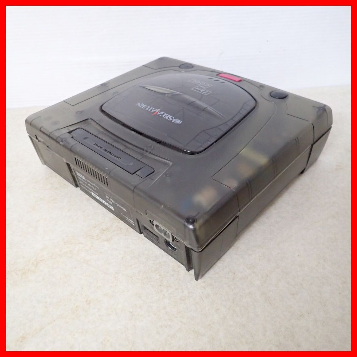 SEGA Saturn This is COOL Skeleton Console HST-0021/3220 Boxed w/3 Games Japan