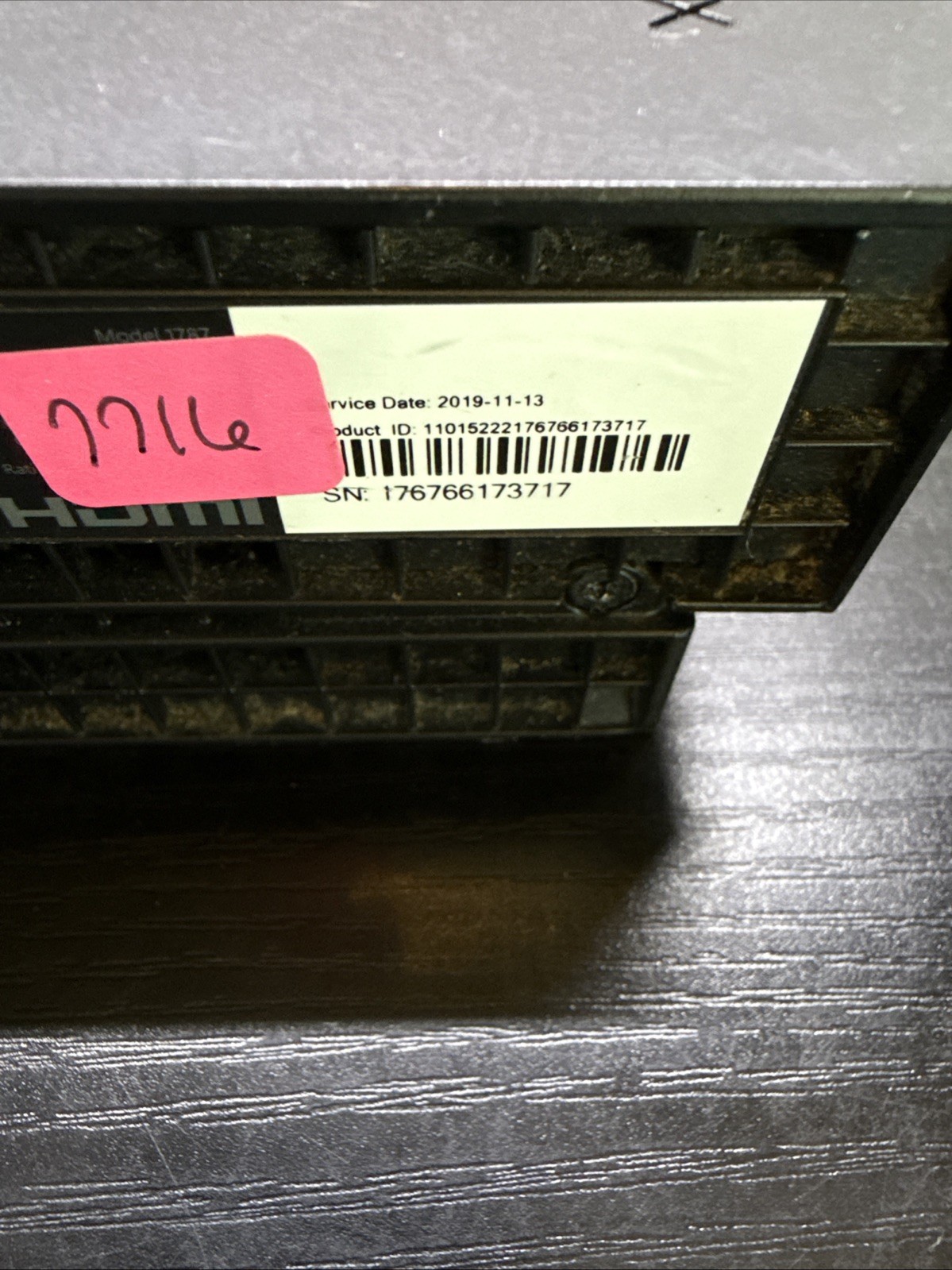 •Cosmetically Flawed/Read First•Microsoft Xbox One X 1TB Console – Black