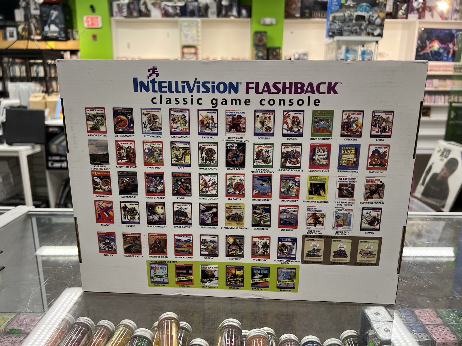 INTELLIVISION Flashback Classic Console 61 Games Dollar General Exclusive