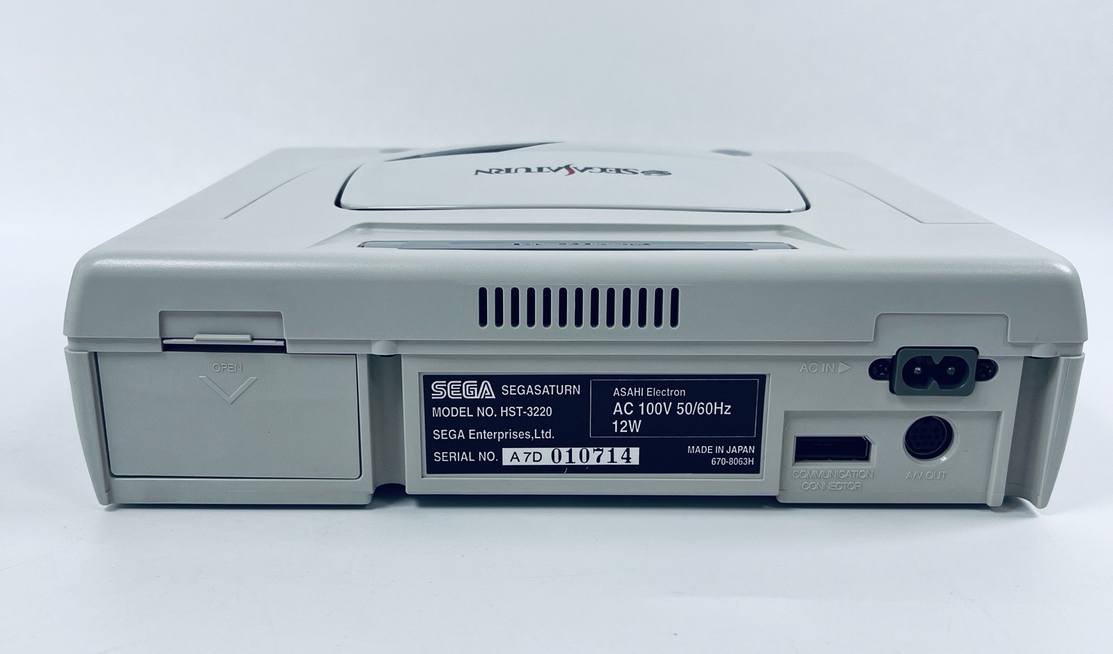 “Excellent Condition Sega Saturn Console – Fully Tested Retro Gaming System”JP