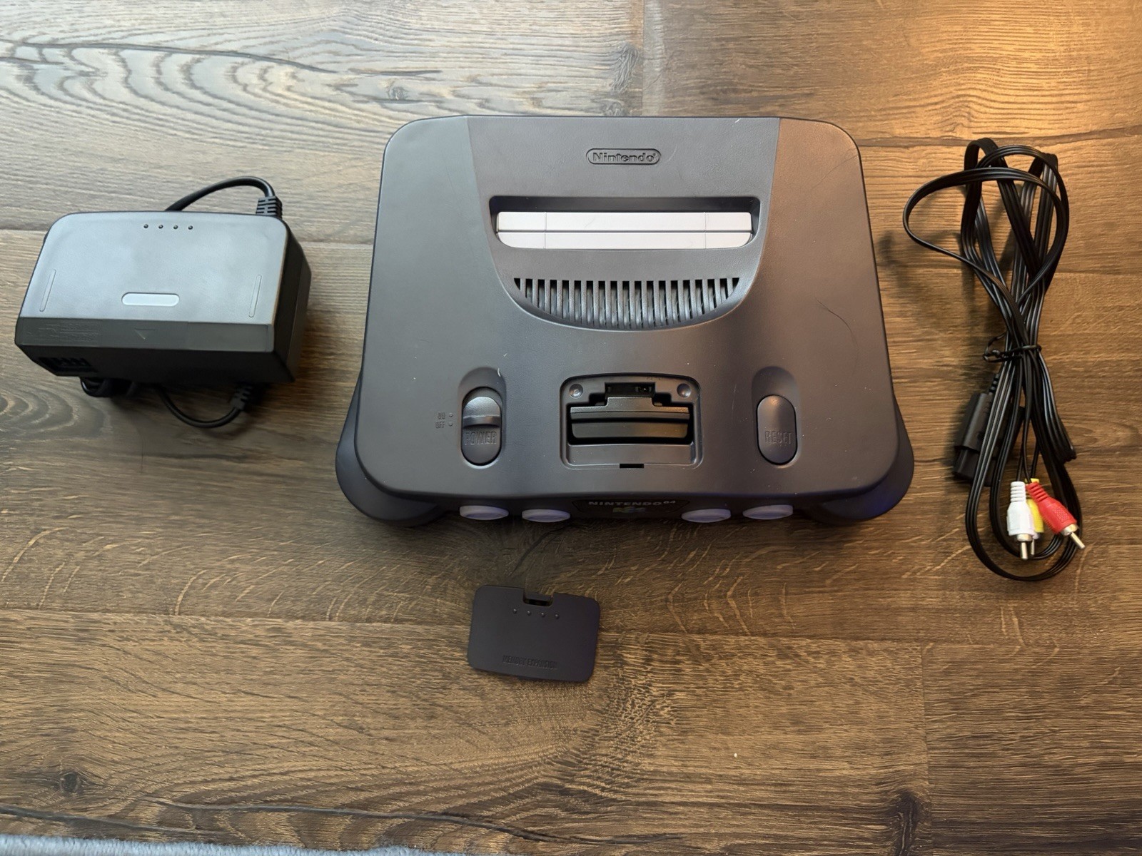 Nintendo 64 Console – Tested & Working W/ Power Cable & AV Cable – No Controller