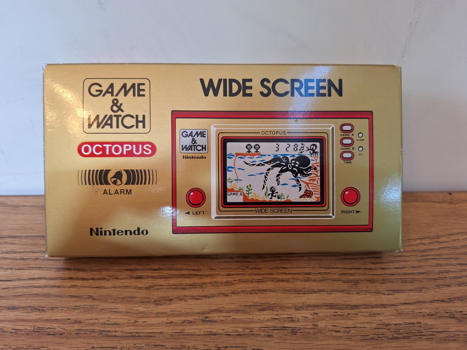 Nintendo Game And Watch Octopus Oc-22 1981 CIB Us Seller
