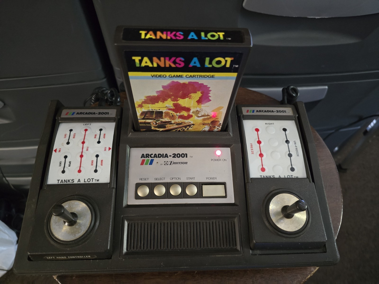 Emerson Arcadia 2001 Video Game Console (1982) Rare with 5 Games plus Manual