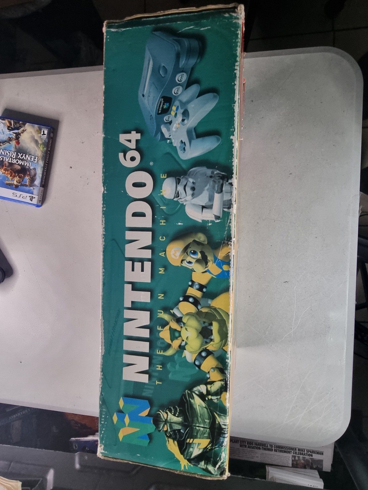 Nintendo 64 Console Original in Box 1996 N64 With Manual Oem All