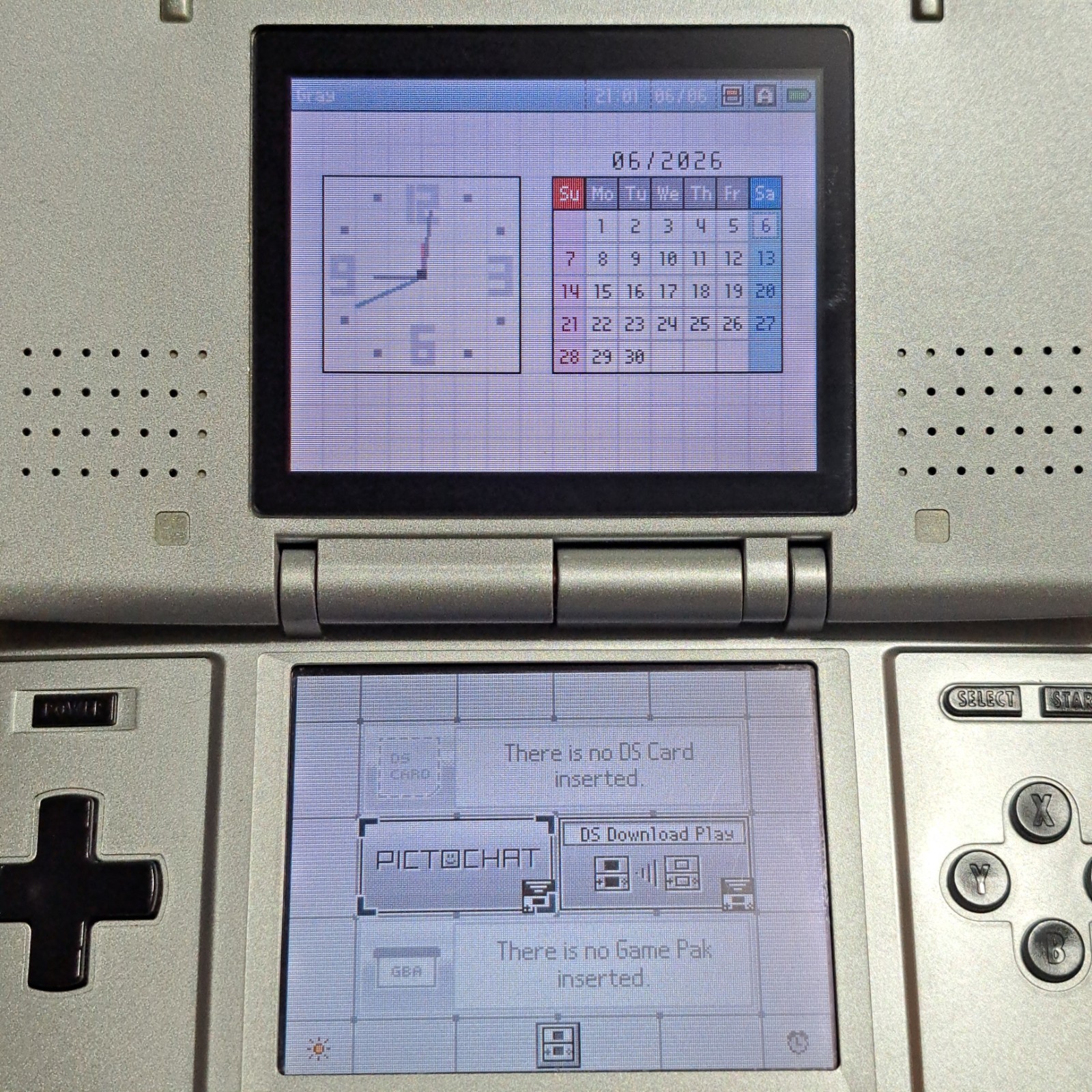 DS with USB-C Capture Card, Controller to Touch Screen Input, Backlight Settings
