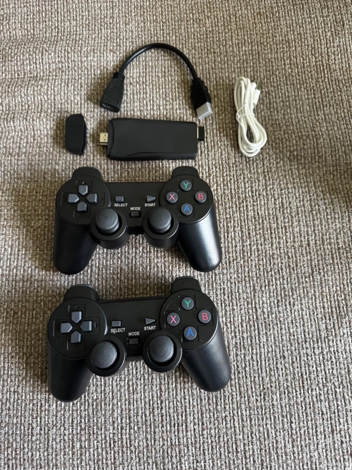 Wireless Retro Game Console, Retro Game Stick with Built-in 9 Emulators