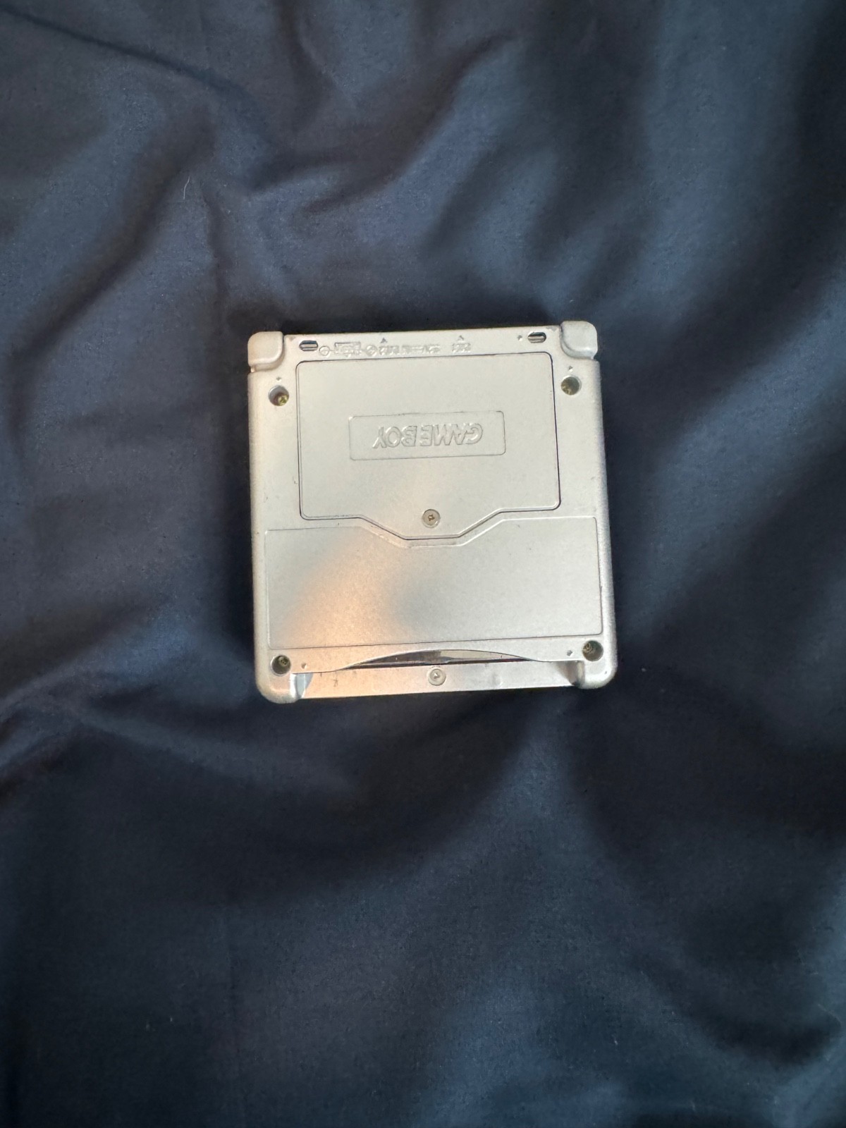 AGS-101 Nintendo Game Boy Advance SP Handheld System – Silver